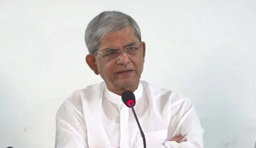 দেশের জাতীয় নিরাপত্তা রক্ষায় জনগণ ঐক্যবদ্ধ : মির্জা ফখরুল