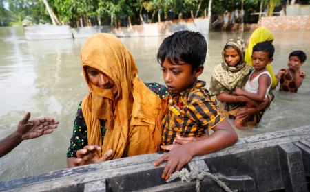 বাড়তে থাকা জলবায়ু হুমকিতে ঝুঁকির মুখে বাংলাদেশের ভবিষ্যৎ
