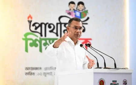 শিশুদের মানবিকভাবে গড়ে তুলতে শিক্ষকদের প্রতি প্রধানমন্ত্রীর আহ্বান