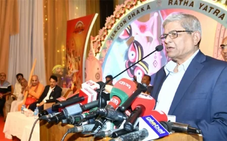 রথযাত্রার উদ্বোধন করে হঠাৎ অসুস্থ মির্জা ফখরুল, আছেন বিশ্রামে