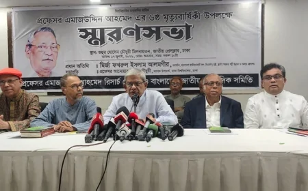 জুলাই সনদ নিয়ে বিরোধী দল জনগণকে বিভ্রান্ত করছে : ফখরুল