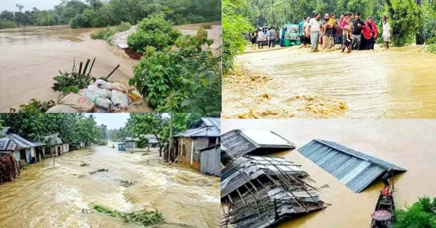 ৭ জেলায় বন্যা : নিহত ৫৪, ক্ষতিগ্রস্ত ৬ লাখের বেশি মানুষ