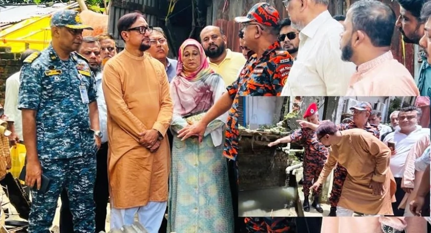 জলাবদ্ধতার কারণ চিহ্নিত করে স্থায়ী সমাধানে কাজ করছে চসিক