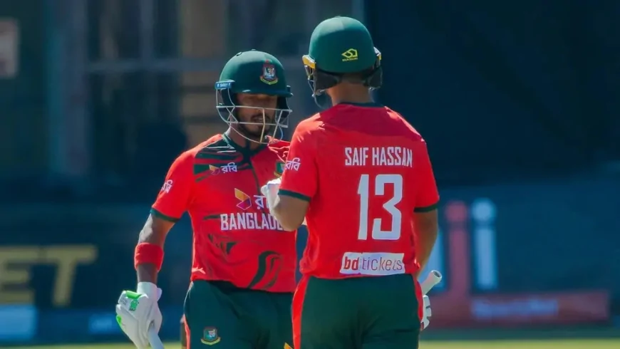 সহজ ম্যাচে রুদ্ধশ্বাস জয়, সিরিজ বাংলাদেশের