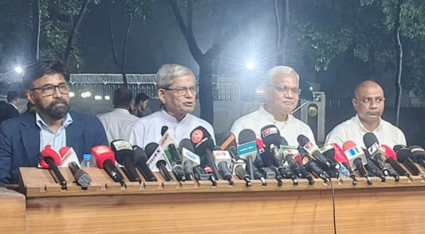 দলীয় প্রতীকে স্থানীয় সরকার নির্বাচন নয়: মির্জা ফখরুল