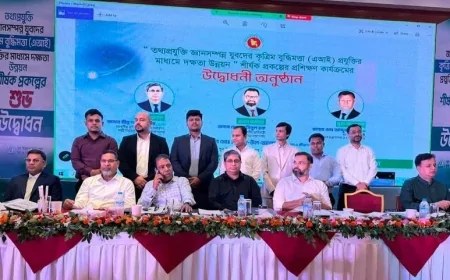 কৃত্রিম বুদ্ধিমত্তায় দক্ষ হবে তরুণরা, শুরু হলো দেশব্যাপী এআই প্রশিক্ষণ কর্মসূচি
