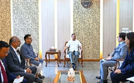 প্রধানমন্ত্রীর সঙ্গে দক্ষিণ কোরিয়ার বাণিজ্যমন্ত্রীর সাক্ষাৎ