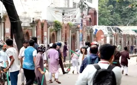 ঢাকা আলিয়া মাদ্রাসায় ছাত্রদল-শিবিরের দফায় দফায় সংঘর্ষ, থমথমে পরিস্থিতি