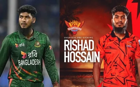 এসএ টোয়েন্টিতে প্রথম বাংলাদেশী হিসেবে খেলবেন রিশাদ