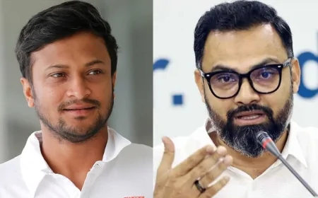 সাকিবের দেশে ফেরার আর সুযোগ নেই: ক্রীড়া প্রতিমন্ত্রী