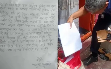 বিএনপি নেতার বাড়িতে কাফনের কাপড়-গুলি পাঠিয়ে হত্যার হুমকি