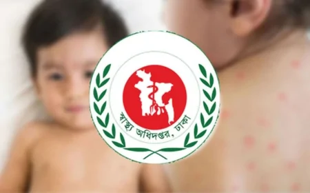 দেশে হাম উপসর্গ নিয়ে আরও ৬ শিশুর মৃত্যু