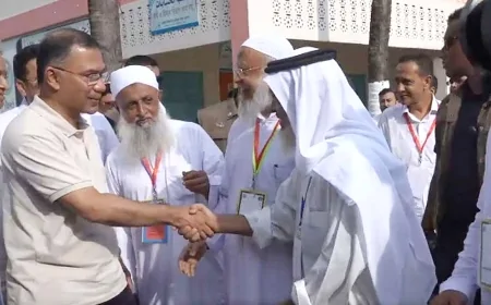 বাবুনগর মাদ্রাসায় প্রধানমন্ত্রী তারেক রহমান