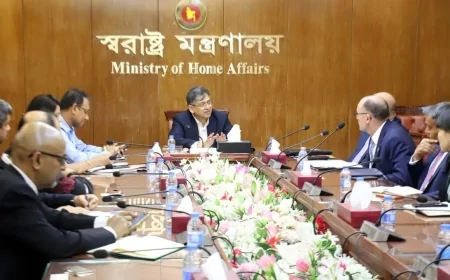 স্বরাষ্ট্রমন্ত্রীর সঙ্গে ইউএস-বাংলাদেশ বিজনেস কাউন্সিলের উচ্চপর্যায়ের প্রতিনিধিদলের সাক্ষাৎ