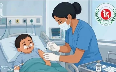 হাম ও হামের উপসর্গ নিয়ে আরও পাঁচ শিশুর মৃত্যু