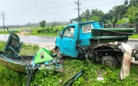 চকরিয়ায় বাস-লেগুনা সংঘর্ষে ৪ যাত্রী নিহত, আহত ৫