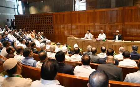 রাষ্ট্রপতি নির্বাচন সামনে রেখে বৈঠকে সরকারদলীয় সংসদ সদস্যরা
