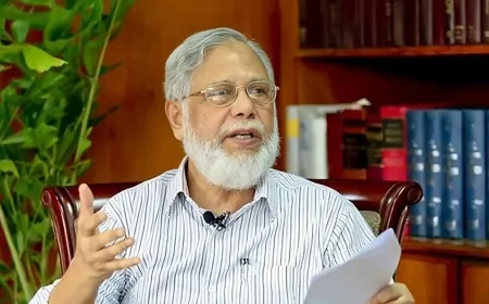 কারামুক্ত হলেন সাবেক প্রধান বিচারপতি খায়রুল হক