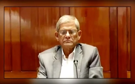 কান্নাজড়িত কণ্ঠে বিদায়, এমপিদের ভোট চাইলেন মির্জা ফখরুল