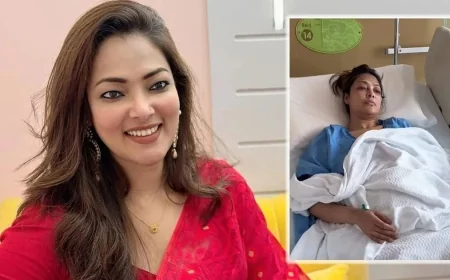ক্যানসার নিয়ে দুঃসংবাদ দিলেন অভিনেত্রী সামিয়া আফরিন