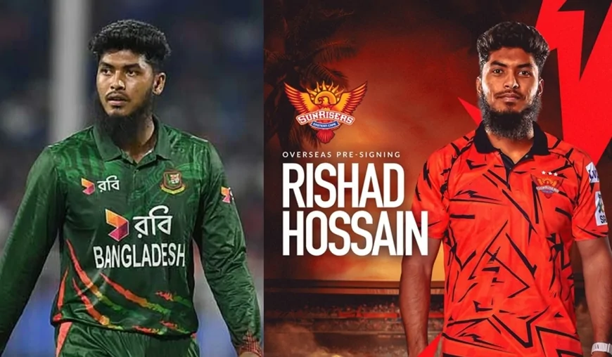 এসএ টোয়েন্টিতে প্রথম বাংলাদেশী হিসেবে খেলবেন রিশাদ