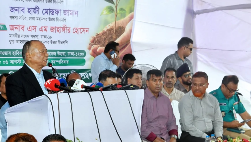 শহীদ রাষ্ট্রপতি জিয়াউর রহমান দেশে প্রথম ‘সবুজ বিপ্লব’ এর ডাক দিয়েছিলেন: পরিবেশমন্ত্রী