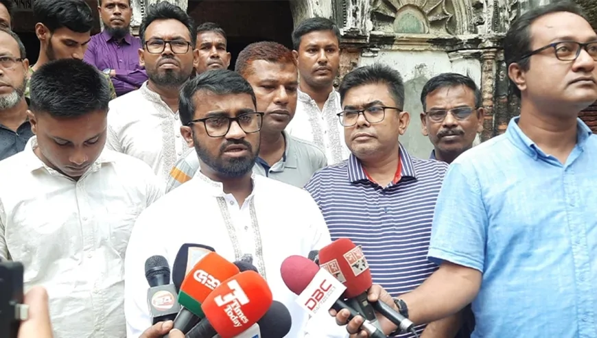 গণঅভ্যুত্থানের সঙ্গে প্রথম বেইমানি করেছেন জামায়াত আমির: রাশেদ খাঁন