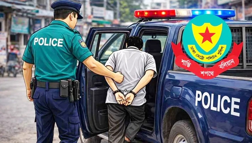 রাজধানীতে গত ২৪ ঘণ্টায় গ্রেফতার ৪৮২