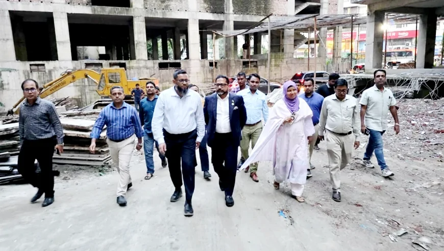 আবাসন প্রকল্প ও নাগরিক সুবিধা উন্নয়নে সরেজমিনে পরিদর্শন করলেন প্রতিমন্ত্রী 