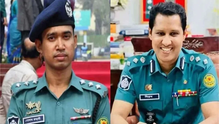গোলাম রাব্বানীর ভাই ও বিপ্লব কুমারসহ ৬ পুলিশ কর্মকর্তা বরখাস্ত