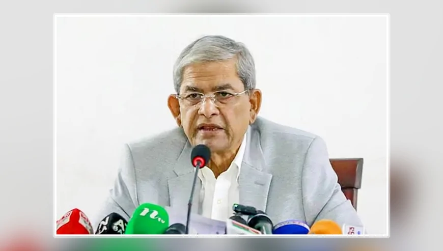 রাষ্ট্রপতি পদে মির্জা ফখরুলকে মনোনয়ন দিল বিএনপি