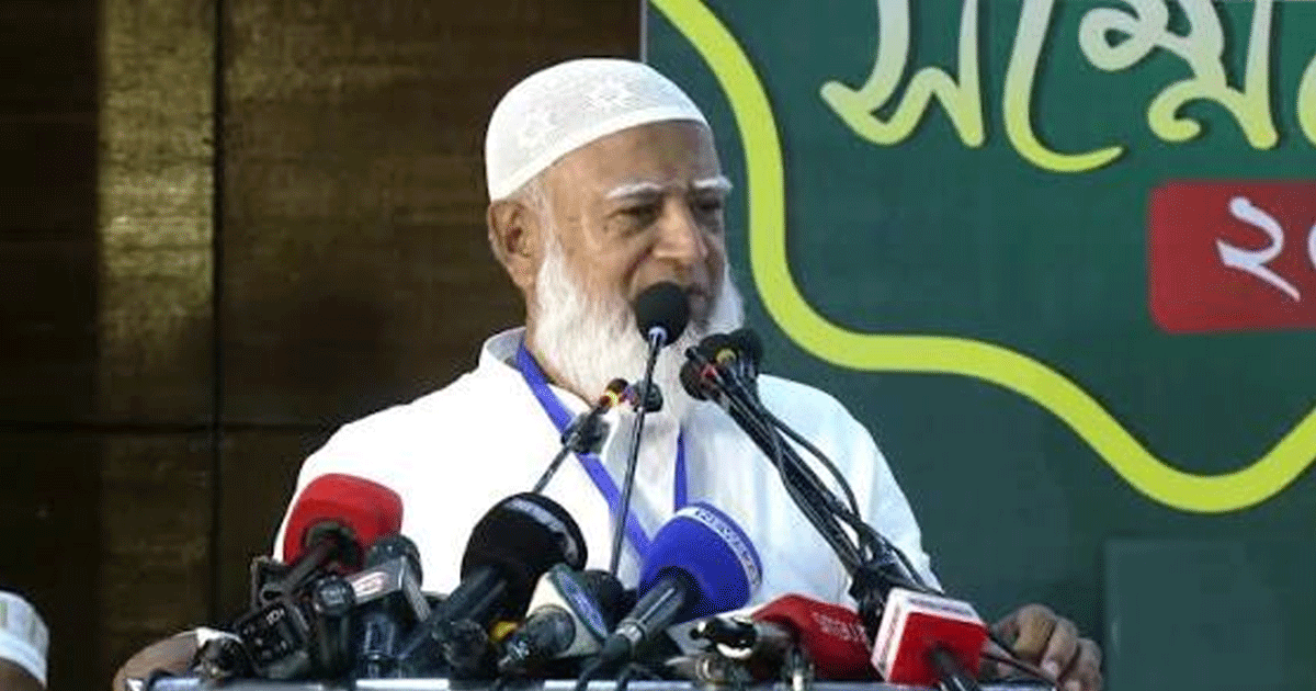 কেউ যদি আমাকে গালি দেয় তাহলে আমার গুনাহ মাফ হবে: জামায়াত আমির