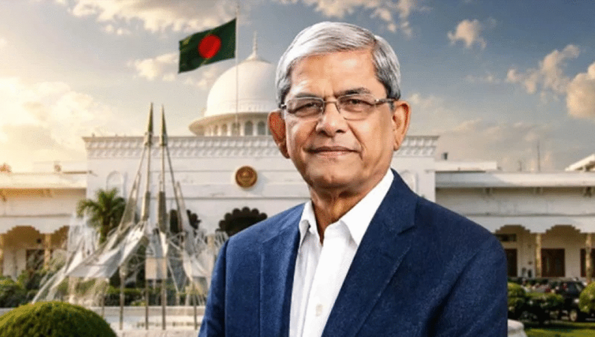 কাল বঙ্গভবনে উঠছেন রাষ্ট্রপতি মির্জা ফখরুল
