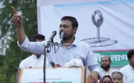  চাঁদাবাজদের বিরুদ্ধে রুখে দাঁড়ানোর আহ্বান জানিয়ে: নাসীরুদ্দীন পাটওয়ারী