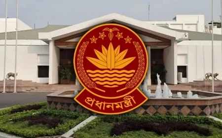 আজ প্রধানমন্ত্রীর কার্যালয়ে বিশেষ সংবাদ সম্মেলন