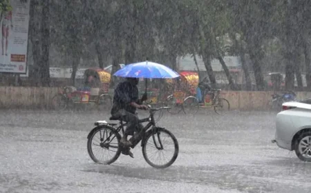 সপ্তাহজুড়ে বৃষ্টির আভাস, কমতে পারে তাপমাত্রা