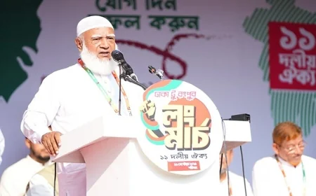 যে কোনো সময় এক দফা দাবি আসতে পারে: জামায়াত আমির