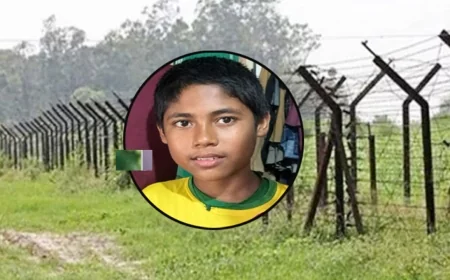 নিখোঁজের ৩ দিন পর সীমান্তে মিলল কিশোরের ম'র'দেহ