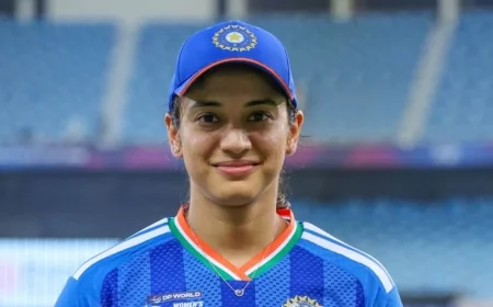 টি-টোয়েন্টিতে বিশ্বরেকর্ড গড়লেন স্মৃতি মান্ধানা