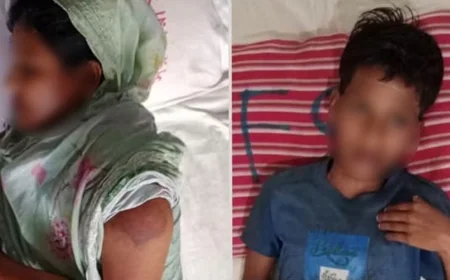 মানিব্যাগ চুরির অপবাদে ১২ বছরের শিশু ও মাকে মারধরের অভিযোগ