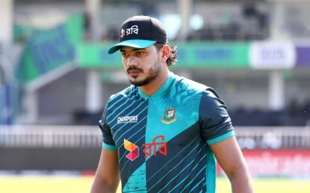 এপিএলে নাম নিবন্ধন করলেন তাসকিন