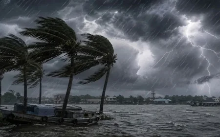 ১১ জেলায় ৬০ কিলোমিটার বেগে ঝোড়ো হাওয়ার সতর্কতা