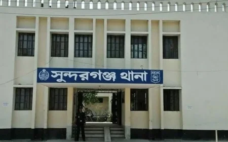 সুন্দরগঞ্জে ককটেল বিস্ফোরণ মামলায় আ.লীগের দুই নেতা গ্রেফতার