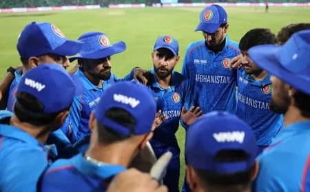 বৃষ্টির কল্যাণে কোয়ার্টার ফাইনালে আফগানিস্তান