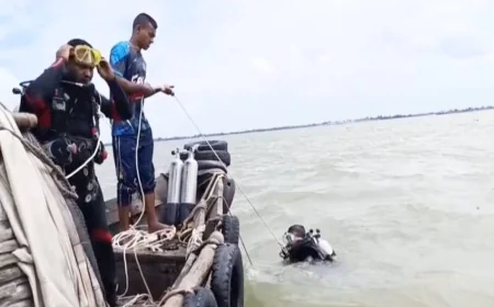 ট্রলারডুবি: দুই দিন পর তিন ভাই-বোনের মরদেহ উদ্ধার