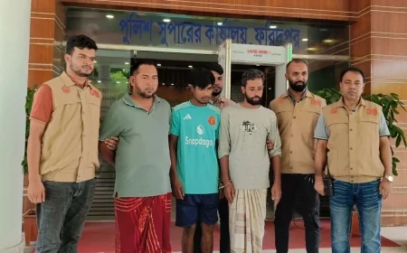 ফরিদপুরে মন্দির থেকে চুরি যাওয়া মূর্তি উদ্ধার, গ্রেপ্তার ৪