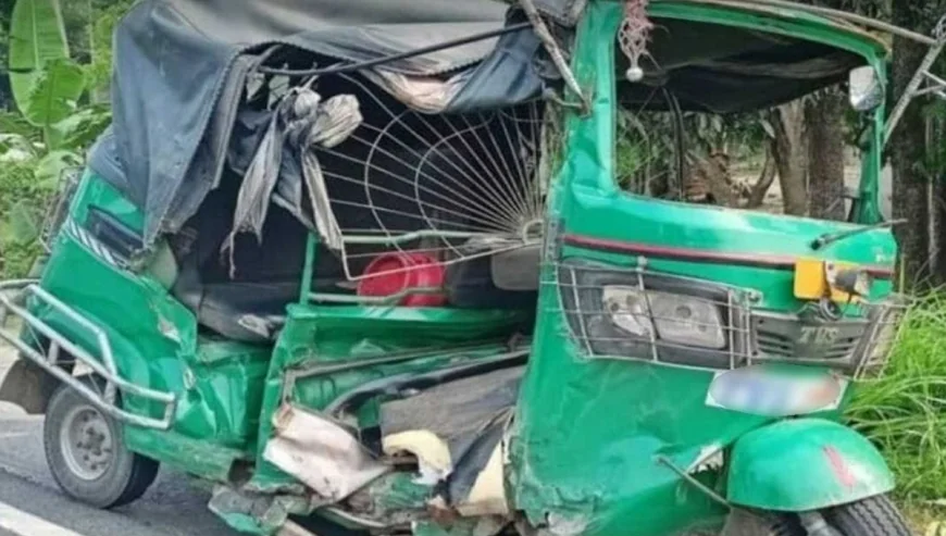 সিএনজি ও অটোরিকশার মুখোমুখি সংঘর্ষে দুই নারীসহ নিহত ৪