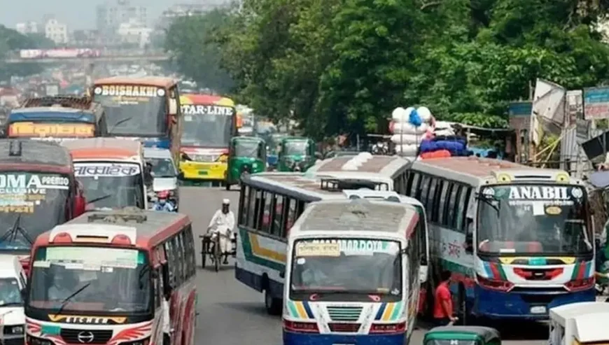 জ্বালানির দাম বৃদ্ধির পর বাড়ল বাস ভাড়া