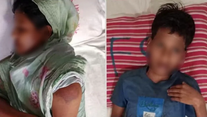 মানিব্যাগ চুরির অপবাদে ১২ বছরের শিশু ও মাকে মারধরের অভিযোগ
