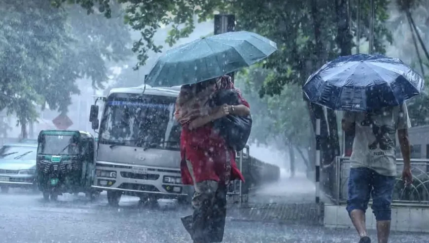চার দিন দেশের বিভিন্ন এলাকায় বৃষ্টি ও বজ্রবৃষ্টির পূর্বাভাস